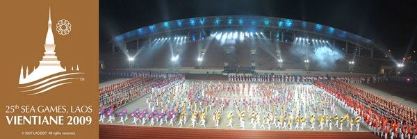 Sea Games Opening Ceremony at Vientaine 7th Dec 2009